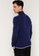 CK CALVIN KLEIN blue Recycled Cashmere Turtleneck Sweater 1E34DAAF39F842GS_2