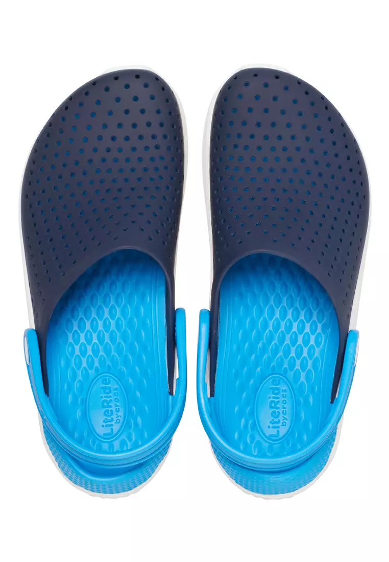 literide crocs blue