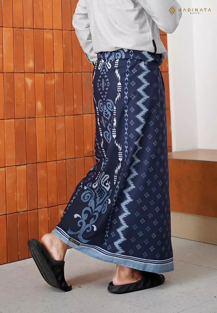 Hadinata Batik Sarung Ayoeb Navy