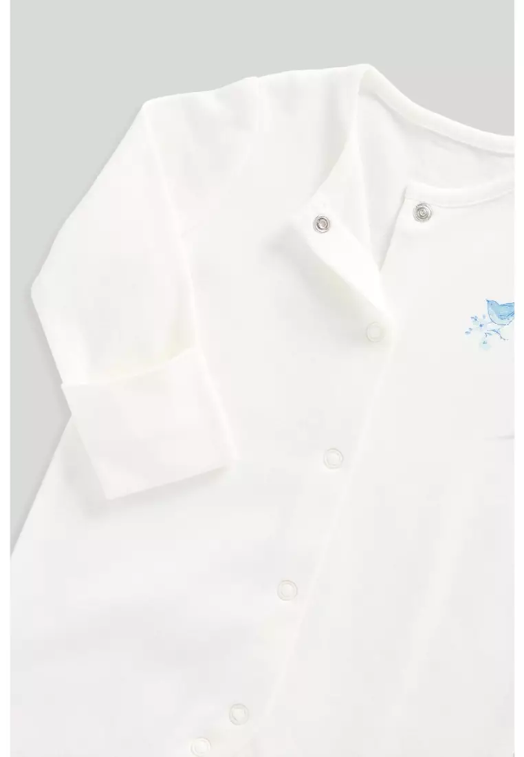 Ditsy Baby Sleepsuits - 3 Pack