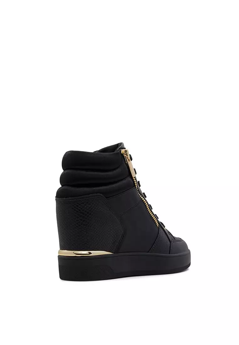 Aldo on sale wedge trainers