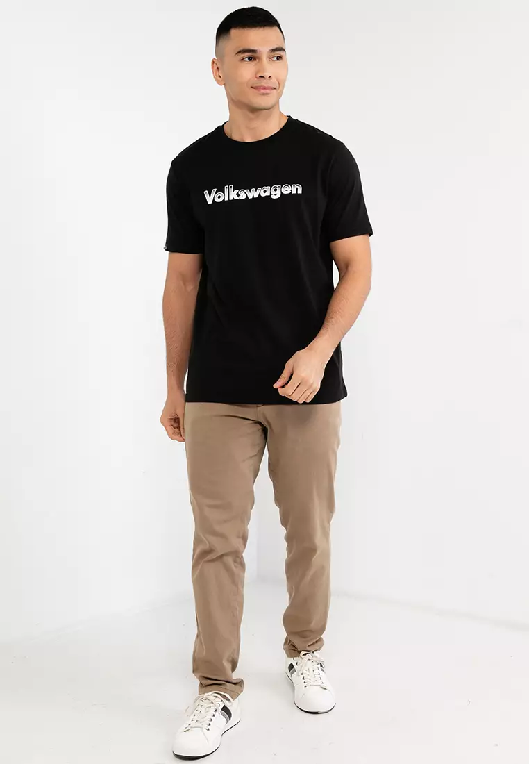 Men's Round Neck Graphic Tee