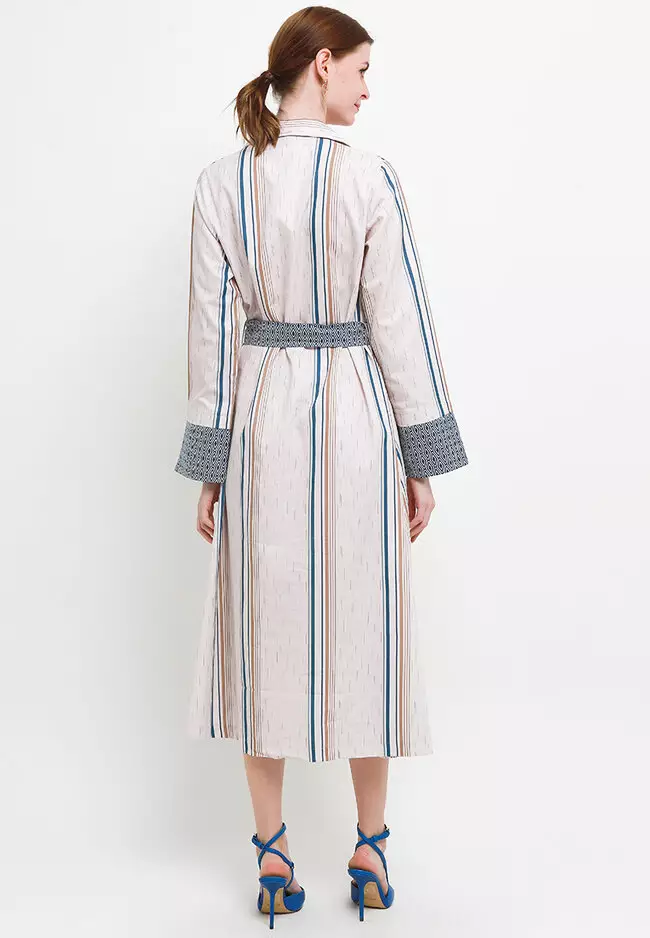 Pilea Dress Lurik Udan Liris