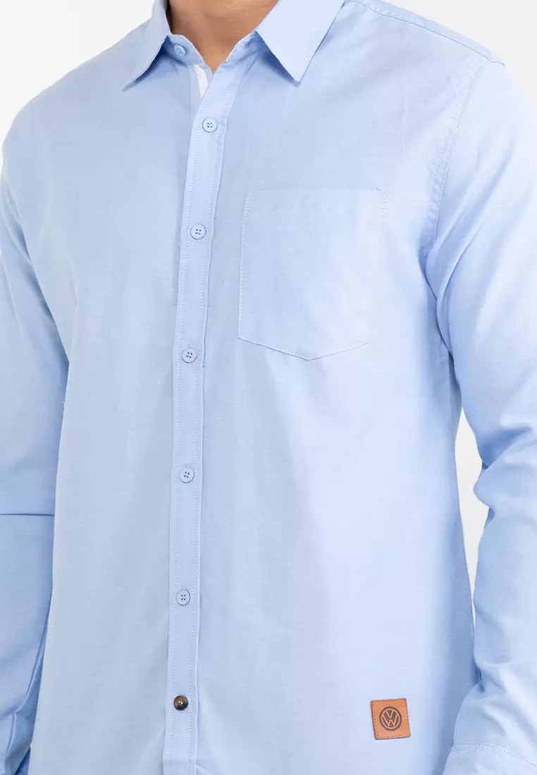 Men's Long Sleeves Woven Shirt