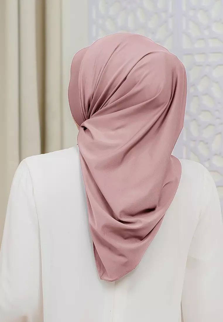 HIJAB INSTAN SOFTPAD AMEENA - HAZELNUT