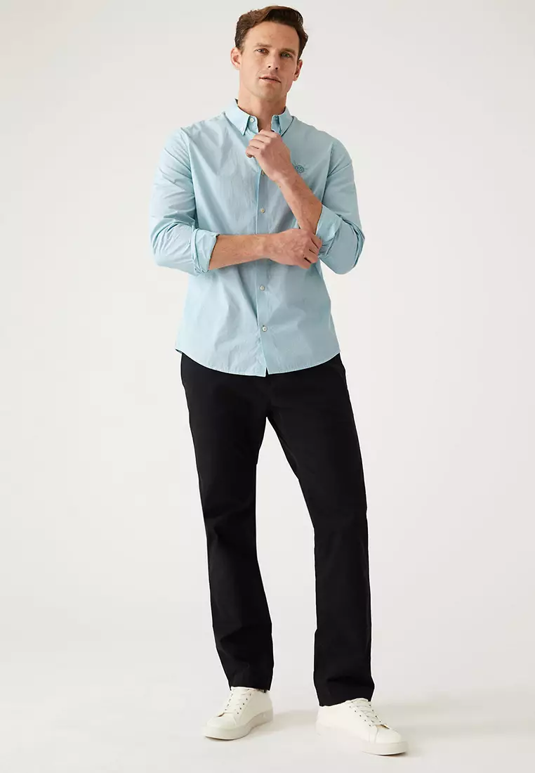 Pure Cotton Striped Shirt