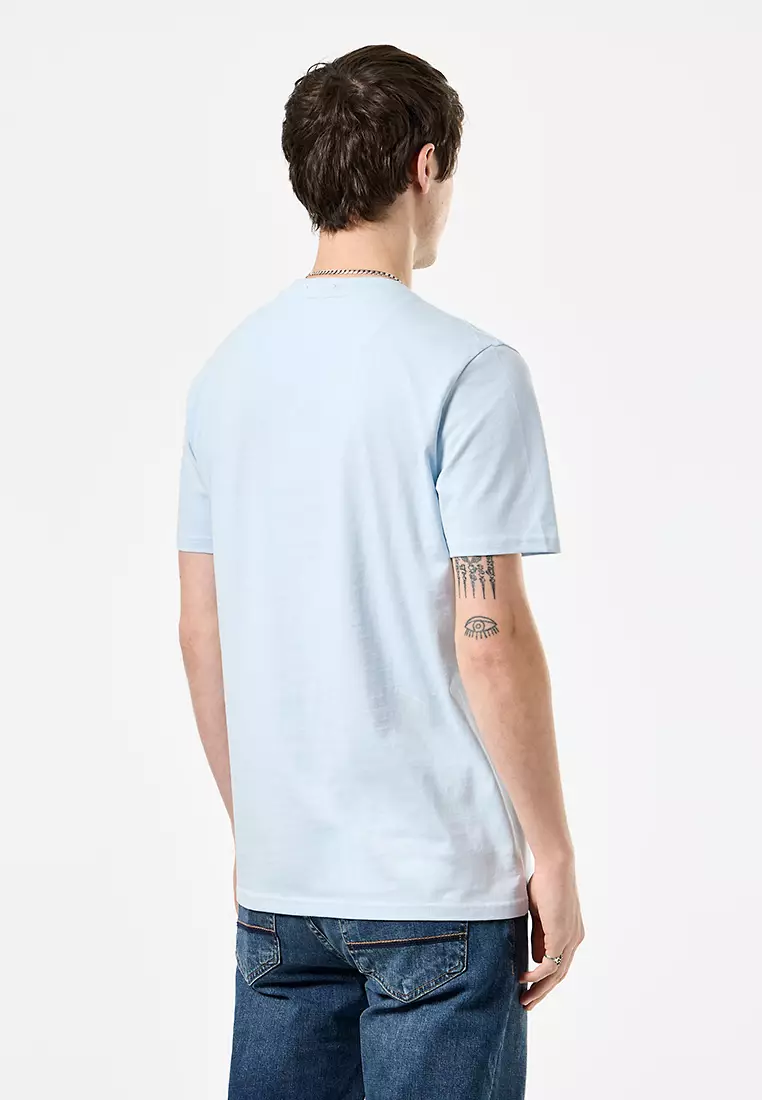 MENS OCEAN WAVE CANNON BEACH BADGE TEE