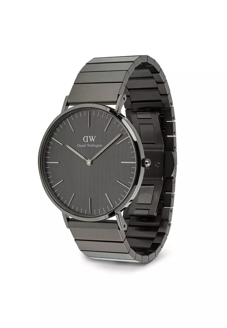 Classic 40mm Anthracite-Grey Piano Brushed Grey - Men Watch stainless steel watch DW Official Authentic Original