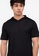 ZALORA BASICS black Hooded T-Shirt D6ED4AA1289720GS_3