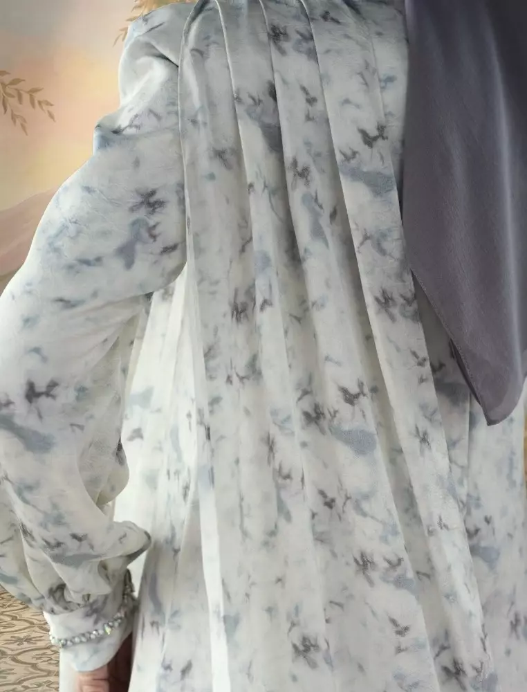 Arshera Dress | Dress Wanita  | Bahan Printed Silk