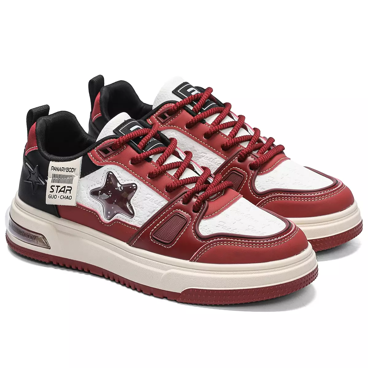 Sepatu Cowok Bintang 3 Warna Tidak Licin Sneakers Pria Fashion QN926-1