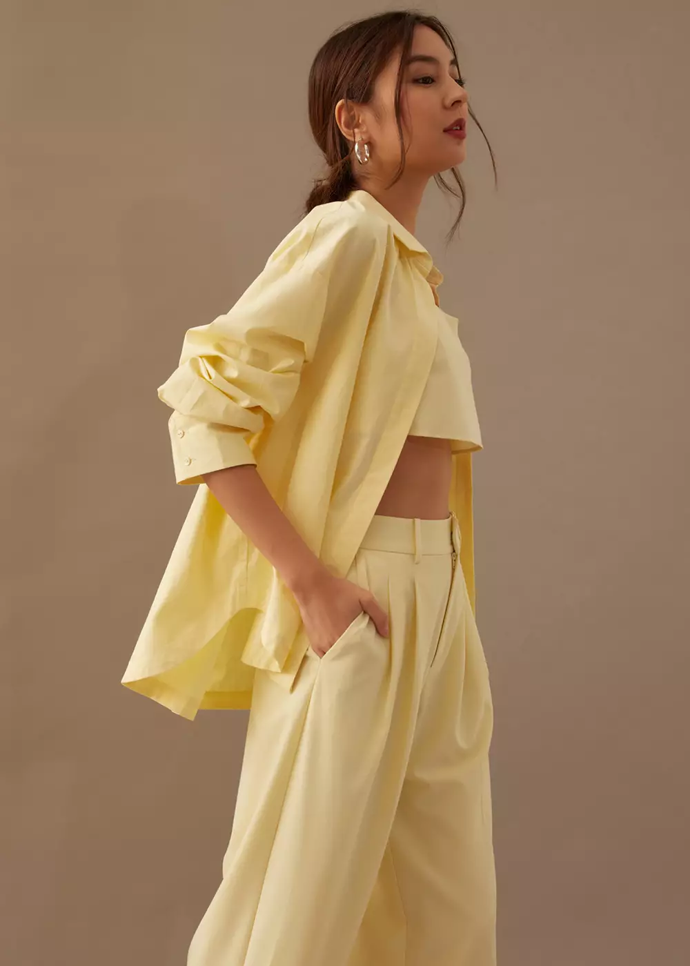 Atasan Wanita - Veera Cropped Tank Top