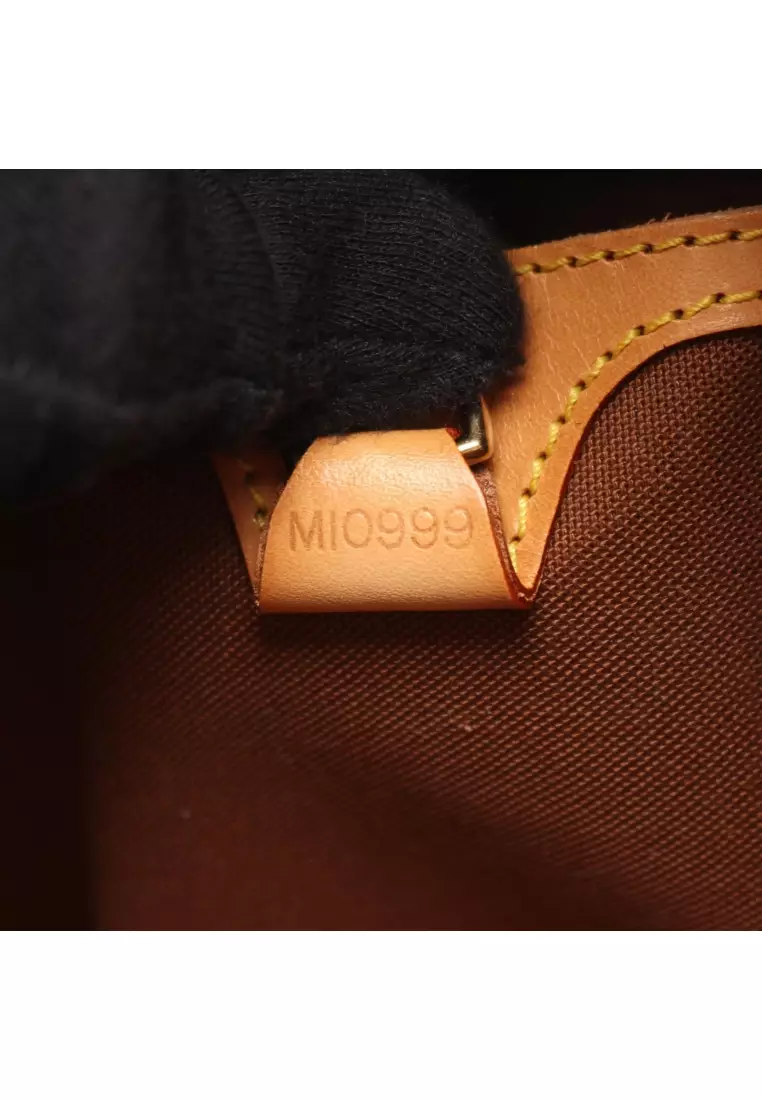 Pre-Loved Louis Vuitton Ellipse PM monogram Handbag PVC leather Brown