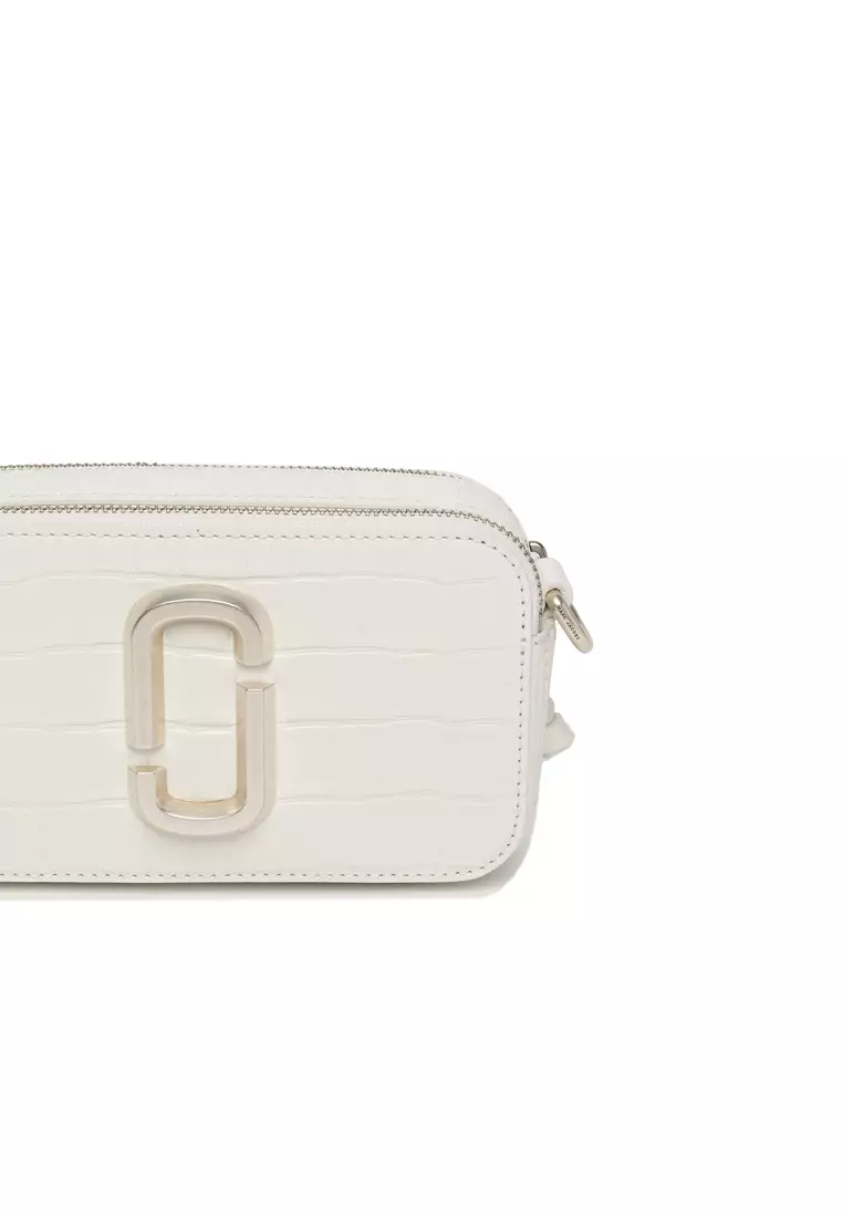 Buy Marc Jacobs The CrocEmbossed Shoulder Snapshot Chain Bag/shoulder