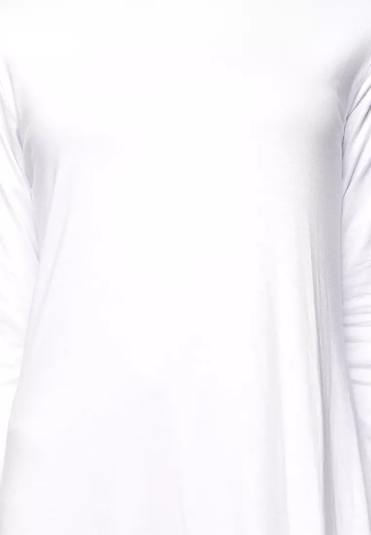 JV Hasanah Manset Gamis White | Inner Manset Gamis Rayon Adem