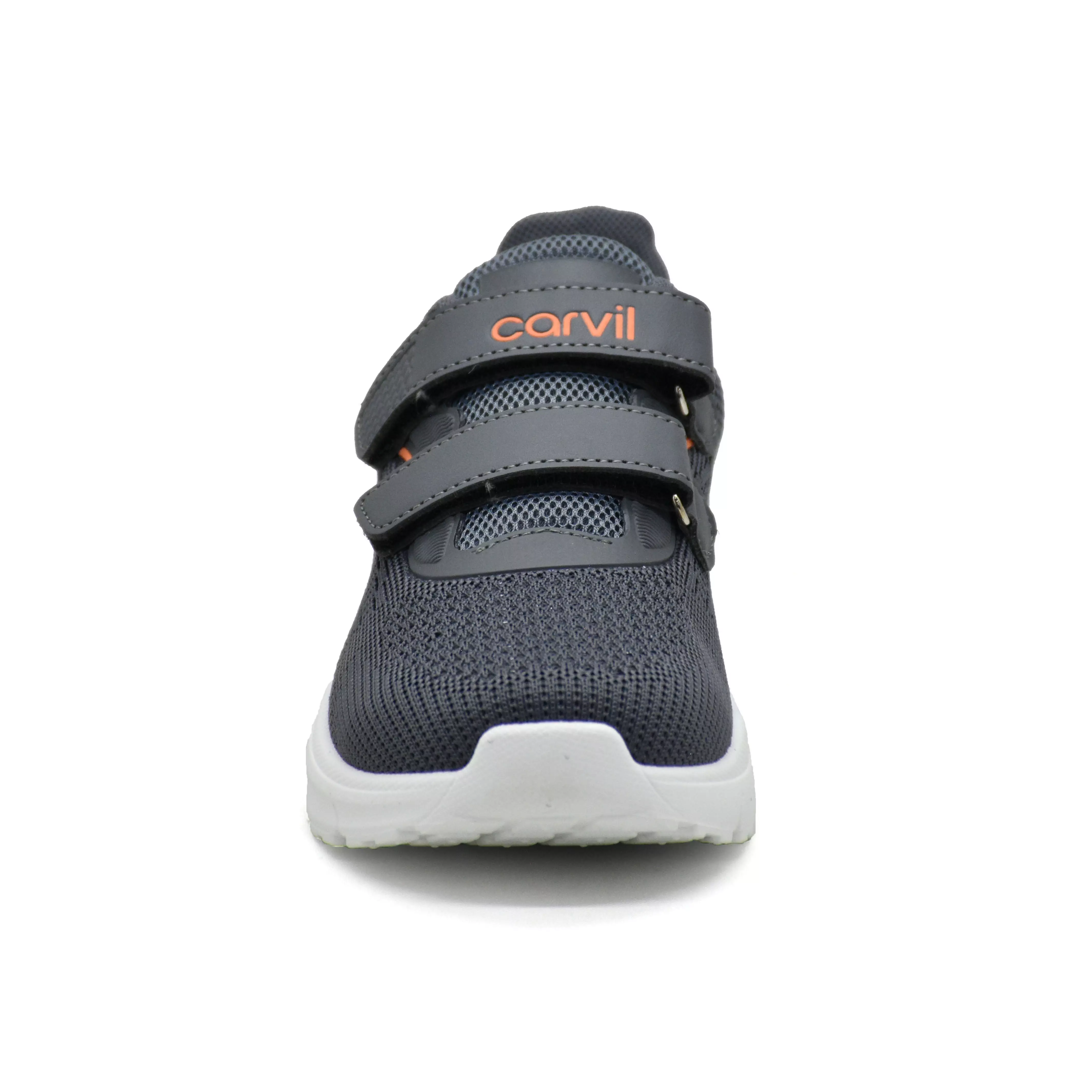 Carvil Sepatu Anak Glasgow-01 Dark Grey/White