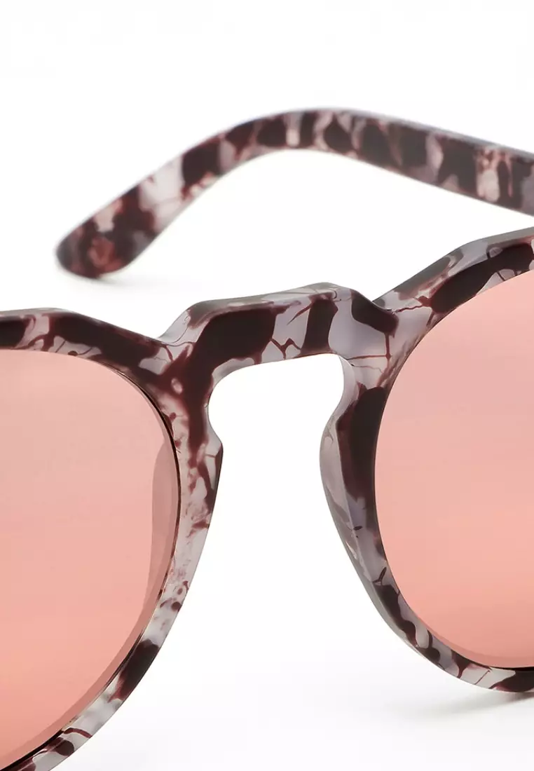 Warwick - Carey Grey Rose Gold Sunglasses for Men and Women, Unisex. Official Product designed in Spain