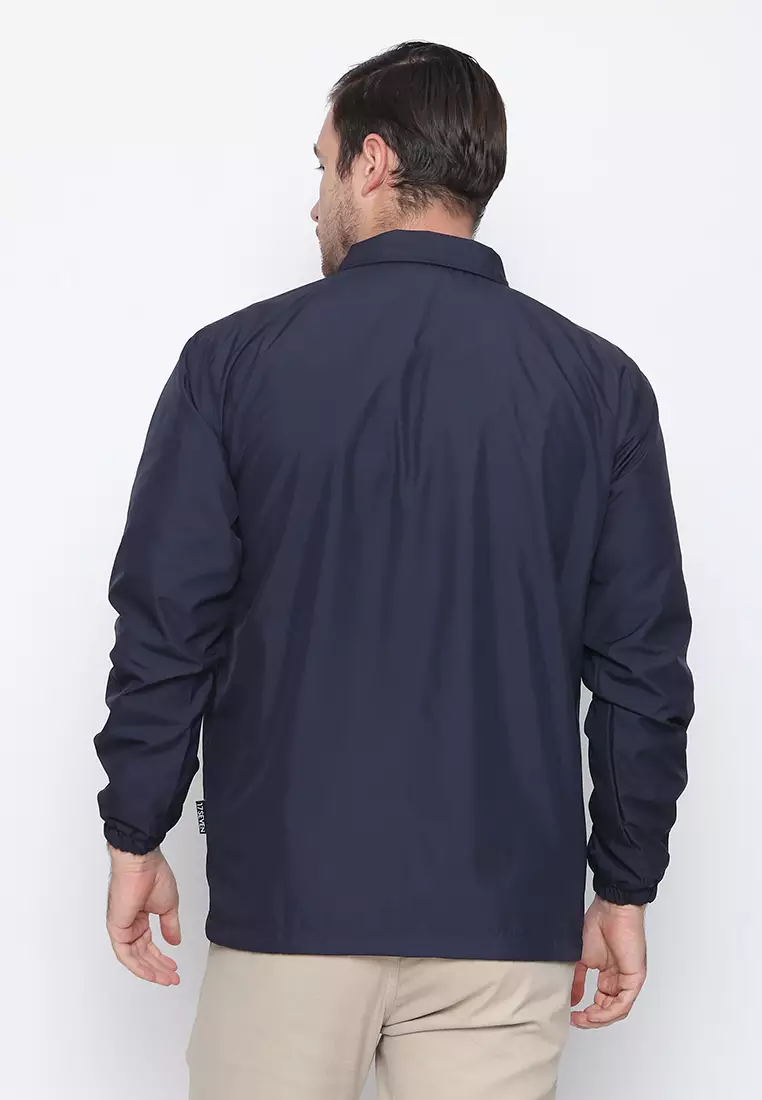 17SEVEN Jaket windbreaker Basic 002-NAVY