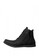 D-Island black D-Island Shoes Zipper Ventura Comfort Leather Black 52055SH14E671AGS_3
