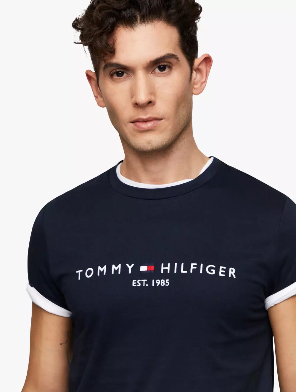 Tommy Hilfiger - Core Logo T-shirt - Navy - Navy