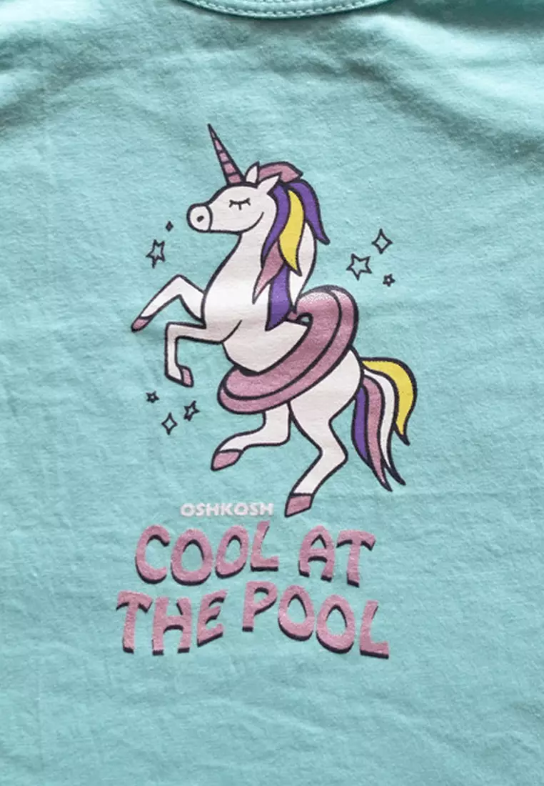 Oshkosh unicorn top hoodie