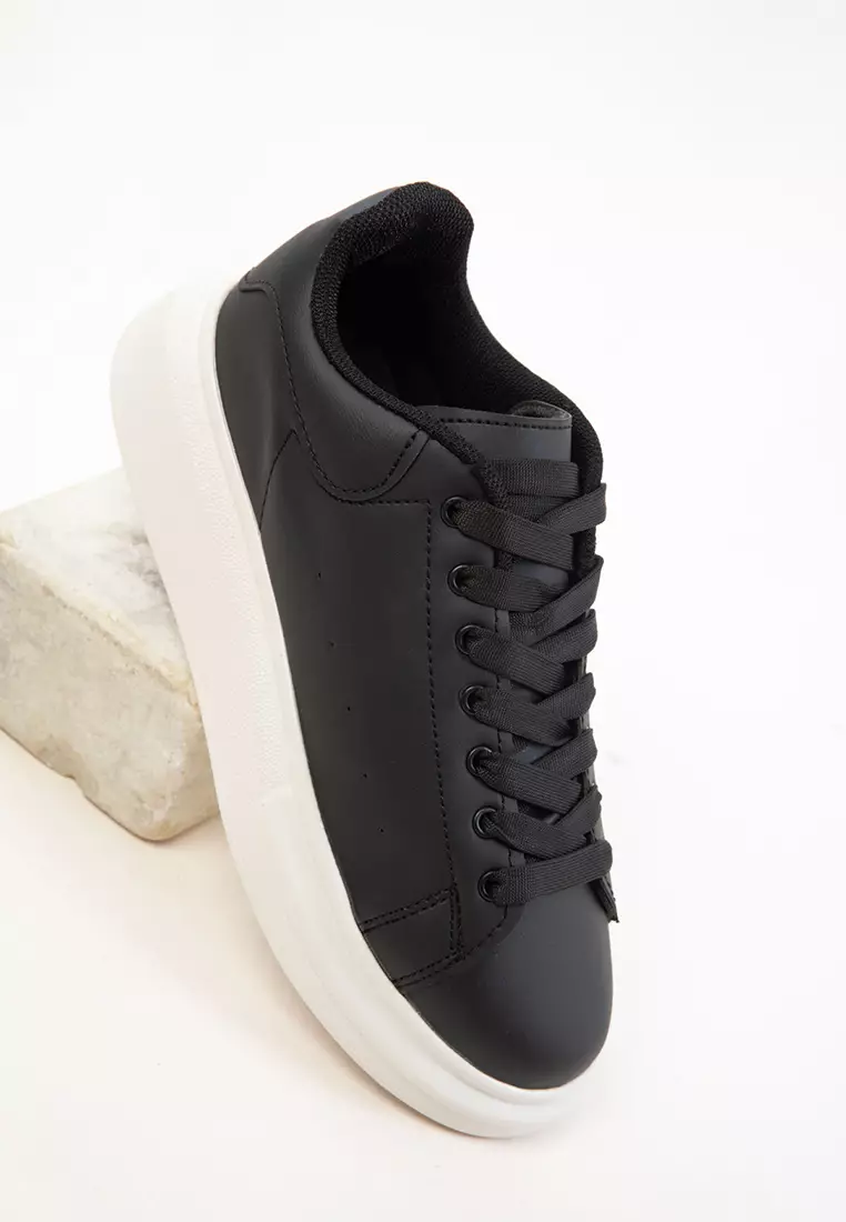 Black Women's Sneaker 19845