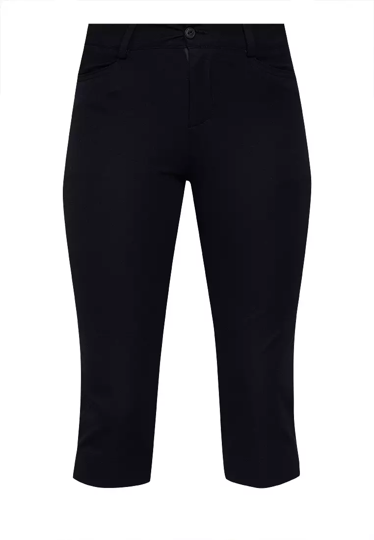 Buy D Fashion Engineer Jersey Stretch Black Pedal Pusher 2024 Online