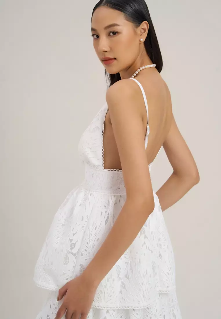 White Midi Dress