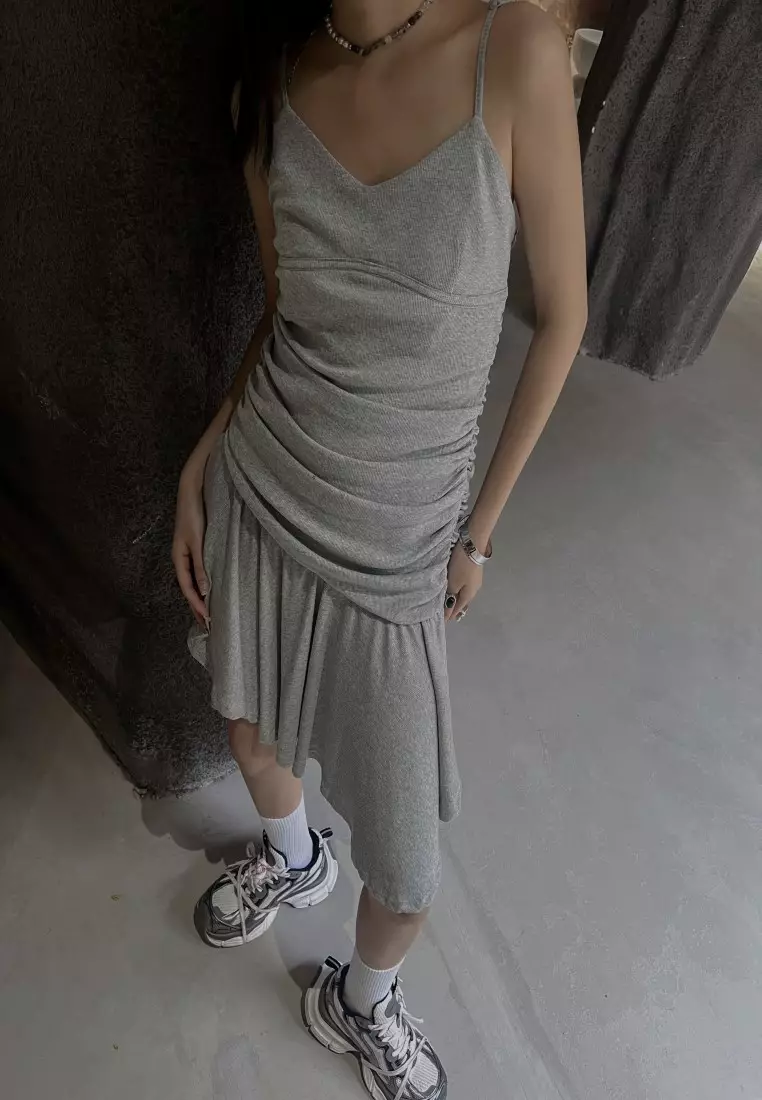 Asymmetrical Mini Dress