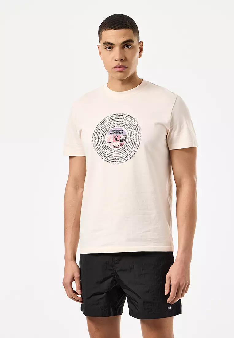 MENS ALABASTER ENTERTAINMENT GRAPHIC TEE