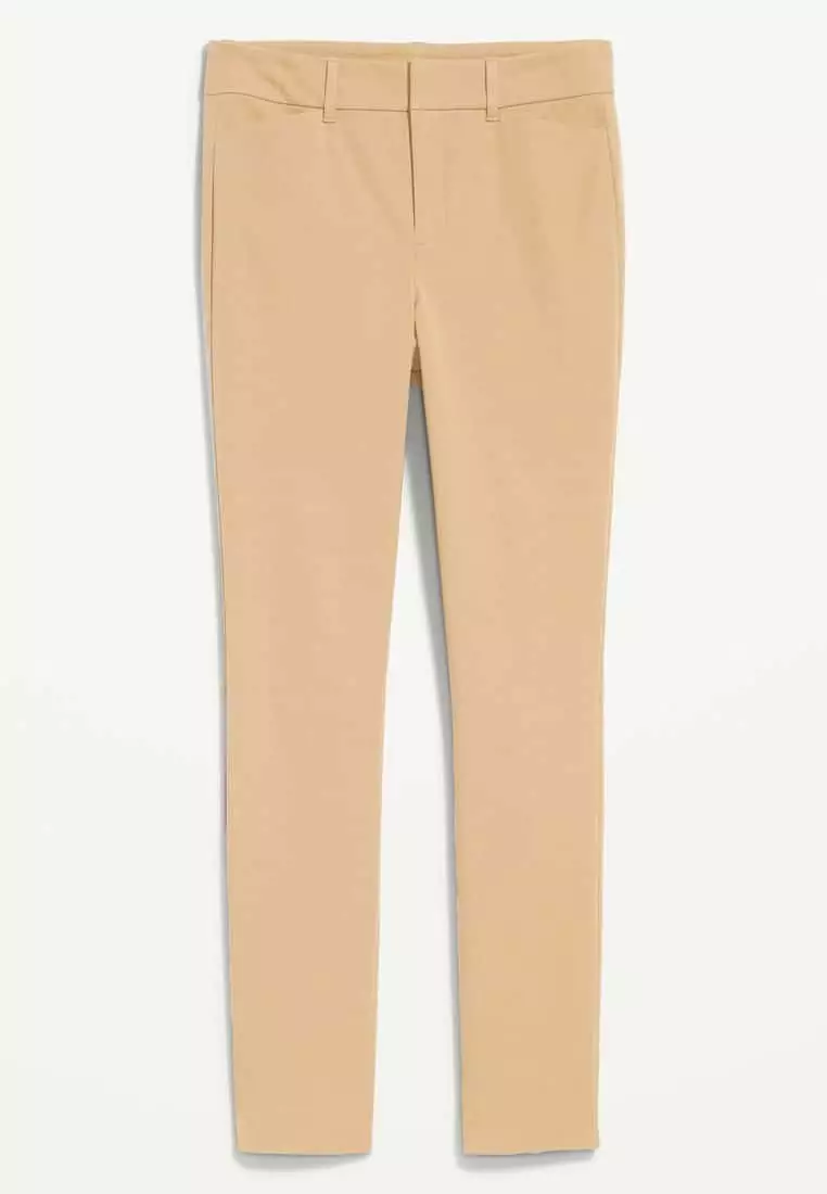 High-Waisted Pixie Skinny Ankle Pants For Women