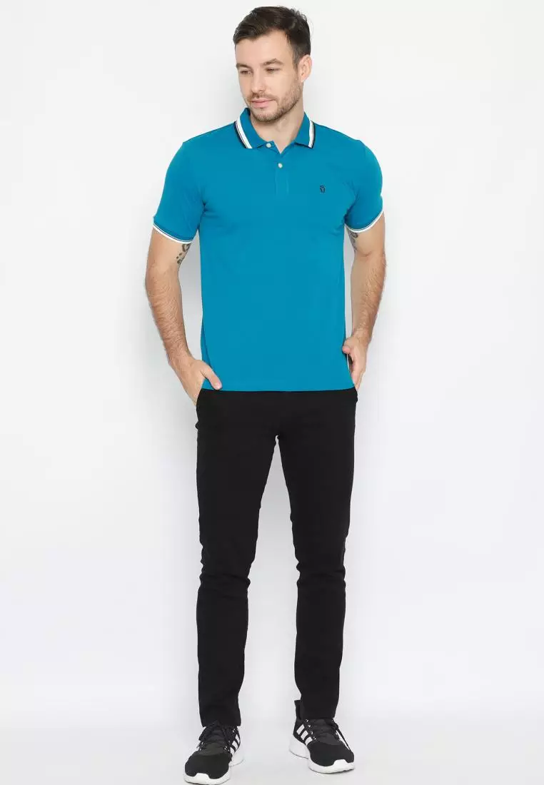 MATSUDA Kaos Polo Shirt Pria Kerah Aioi