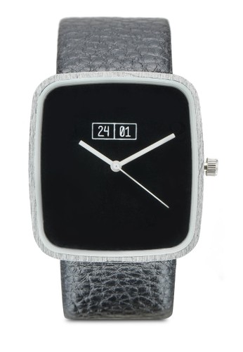 簡約方框PU esprit門市地址帶手錶, 錶類, 其它錶帶