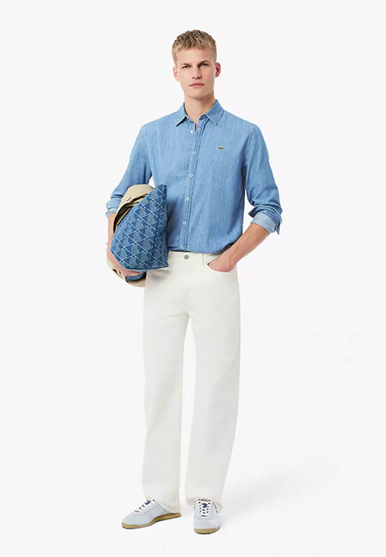 Regular Fit Lightweight Denim Shirt