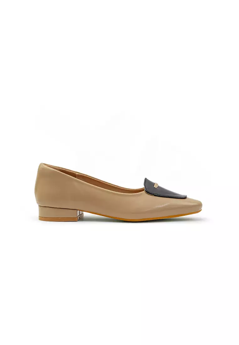 Mario D' boro Runway Women's Ballet Flats LY 29276 Beige C79