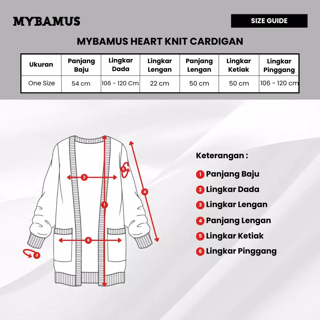 Heart Knit Cardigan - Soft Pink M19828 R58S1