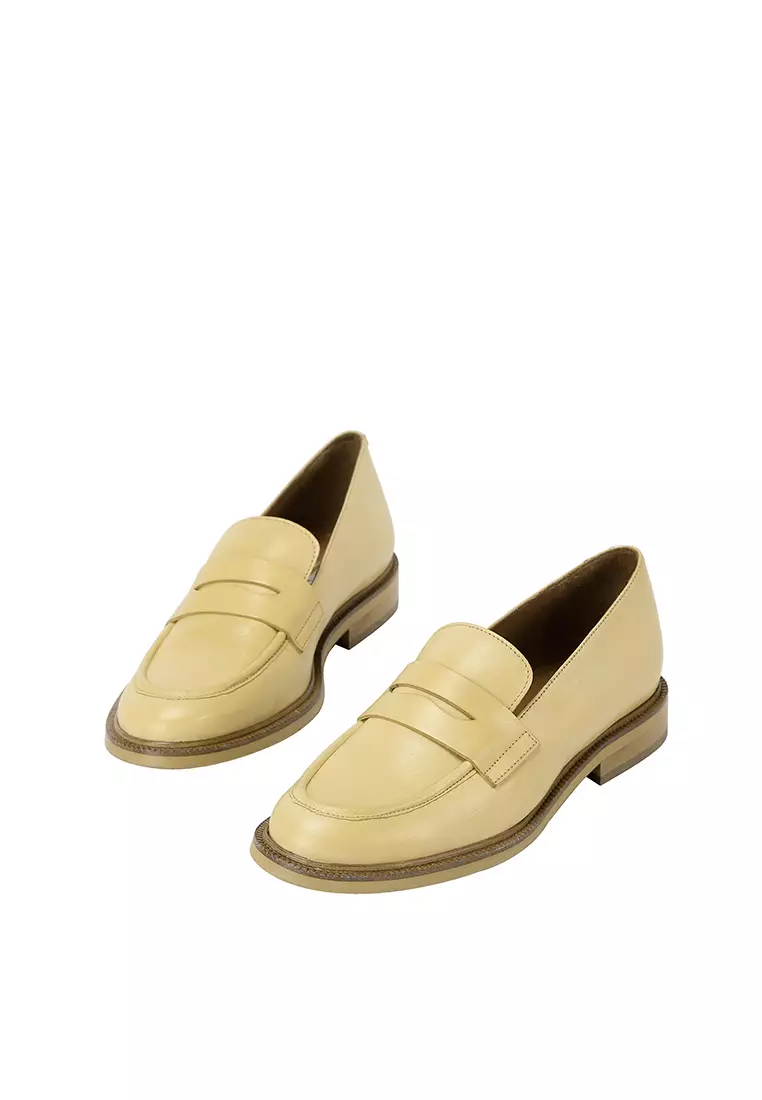 Aldo yellow loafers hot sale
