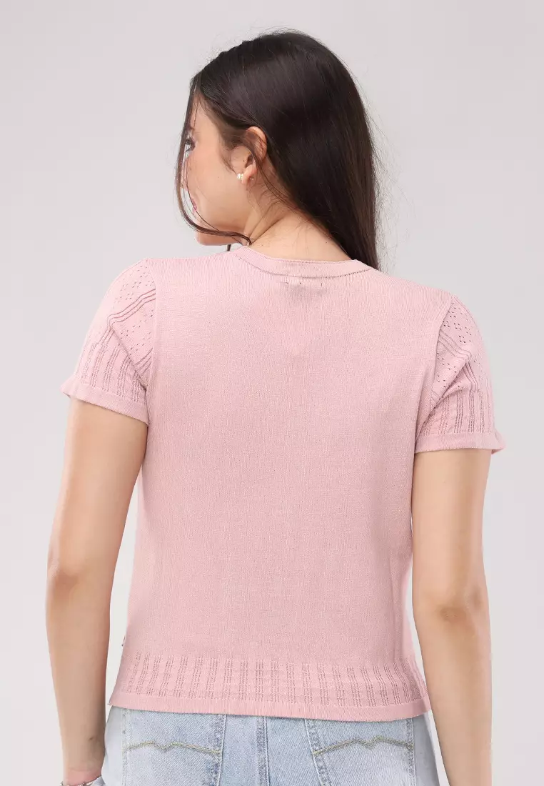 Knitted Textured Top