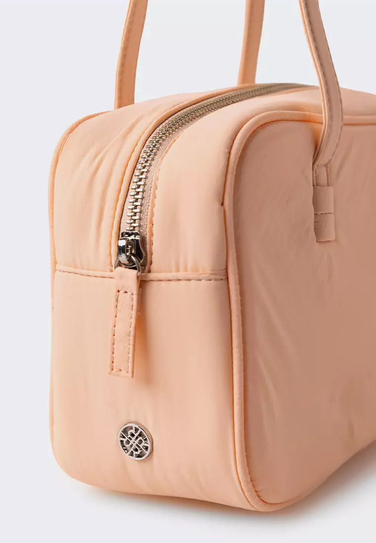Ria Miranda Salmon Pink Duna Nylon Bag