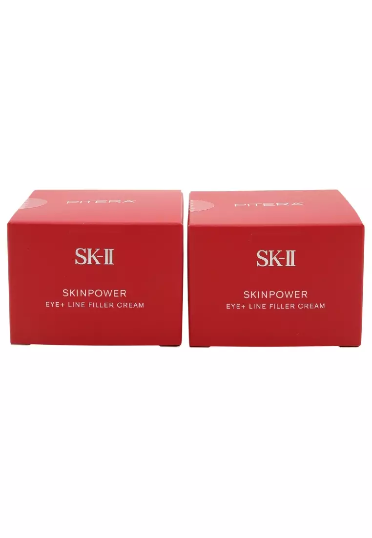 Buy SK II SKINPOWER EYE + LINE FILLER CREAM DUO SET 2026 Online