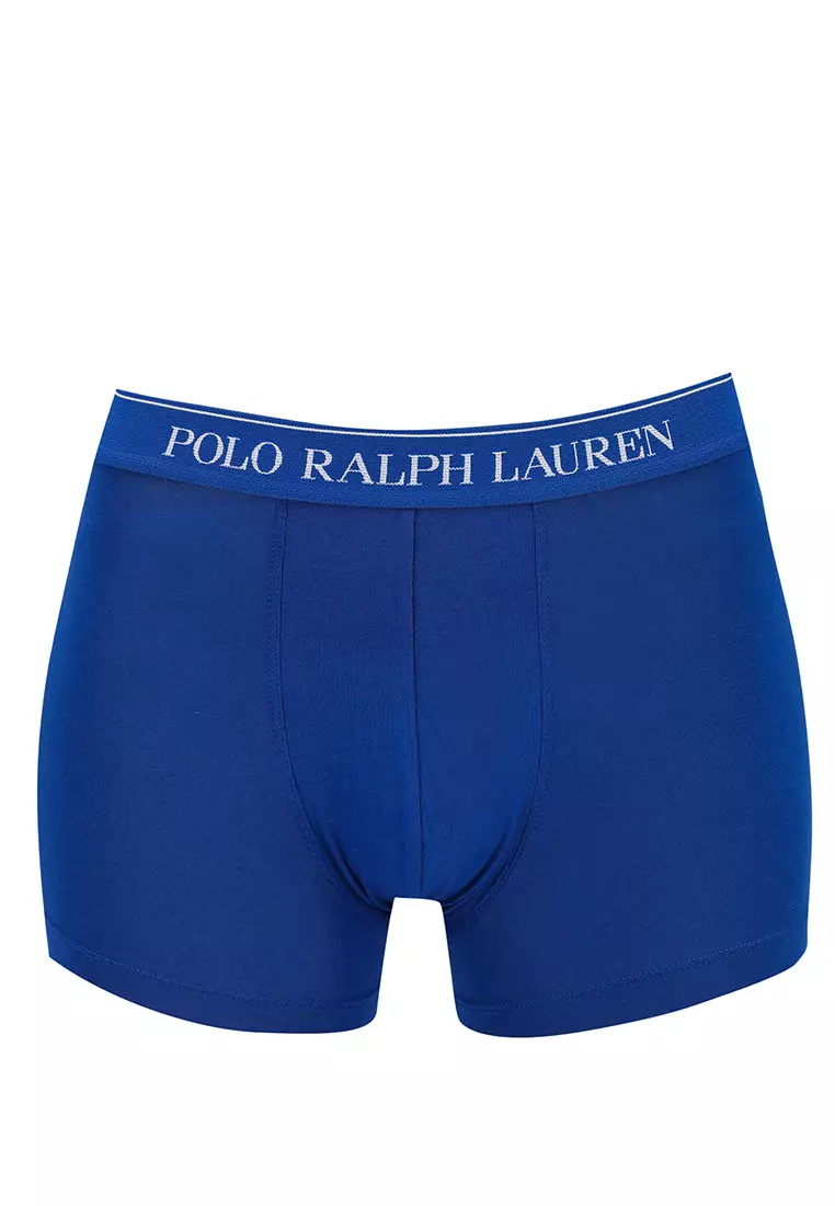 Men's Polo Cotton Boxer Brief Underwear, 3-Pack