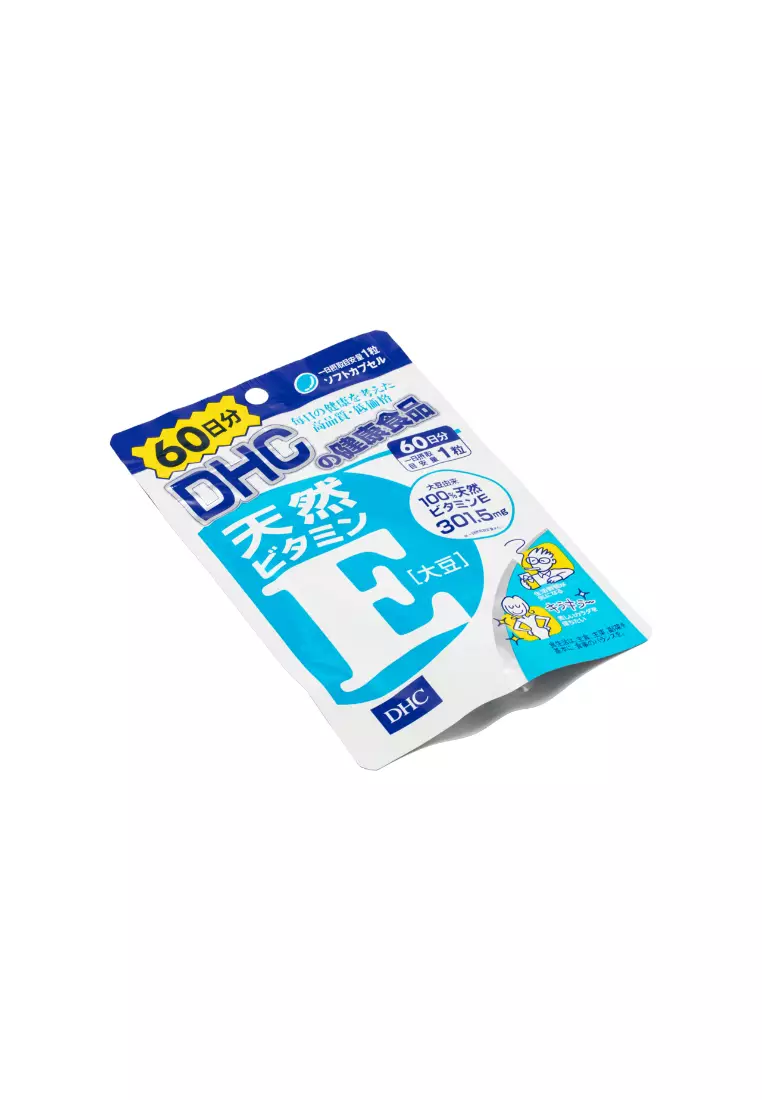 DHC 天然大豆維他命E 60天 (60粒裝)