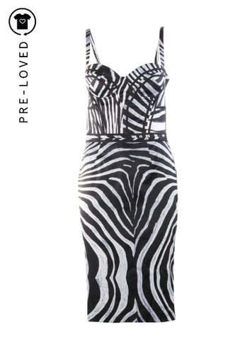 Buy Roberto Cavalli Pre Loved Roberto Cavalli Animal Printed Dress Online Zalora Malaysia Roberto cavalli black buckle detail one shoulder dress. zalora malaysia