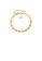 Glamorousky silver Simple Personality Plated Gold 316L Stainless Steel Hollow Geometric Chain Bracelet 42162ACF0636DDGS_2