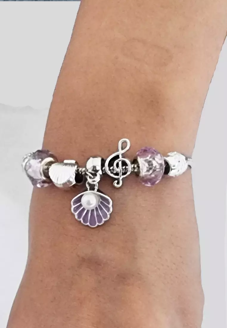 Jual San Marco Accessories Wanita Small Flora Pomora Charm Bracelet