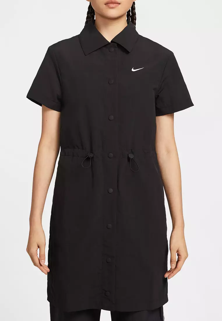 Sportswear Everything Wovens Short-Sleeve Mini Dress