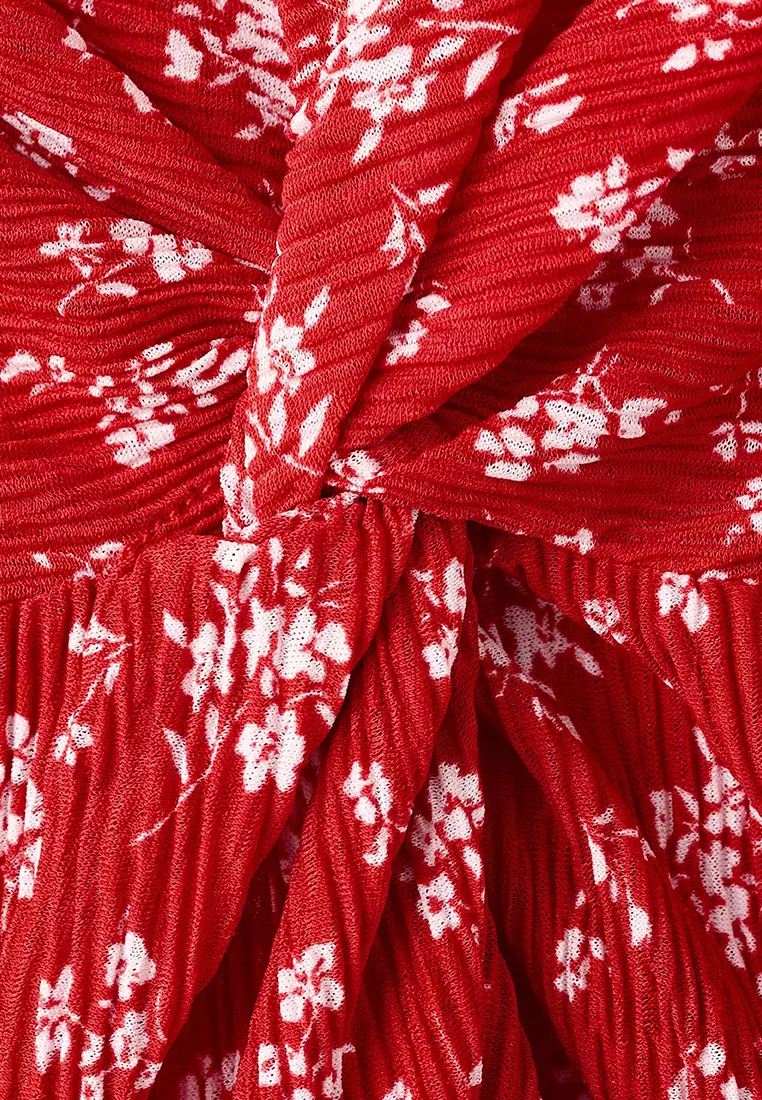 Printed Midi-Dress