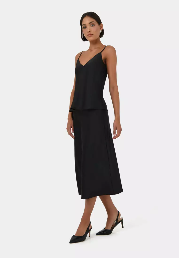 Joy Satin V-neck Cami