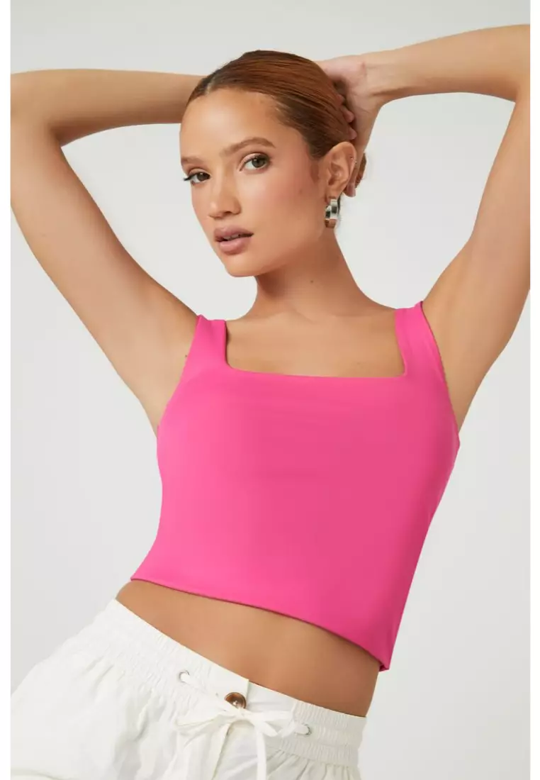 Pink tank top forever 21 sales