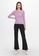 JACQUELINE DE YONG purple Fransiska Long Sleeves Stripe O-Neck Top 4FE20AAEEB8FFCGS_4
